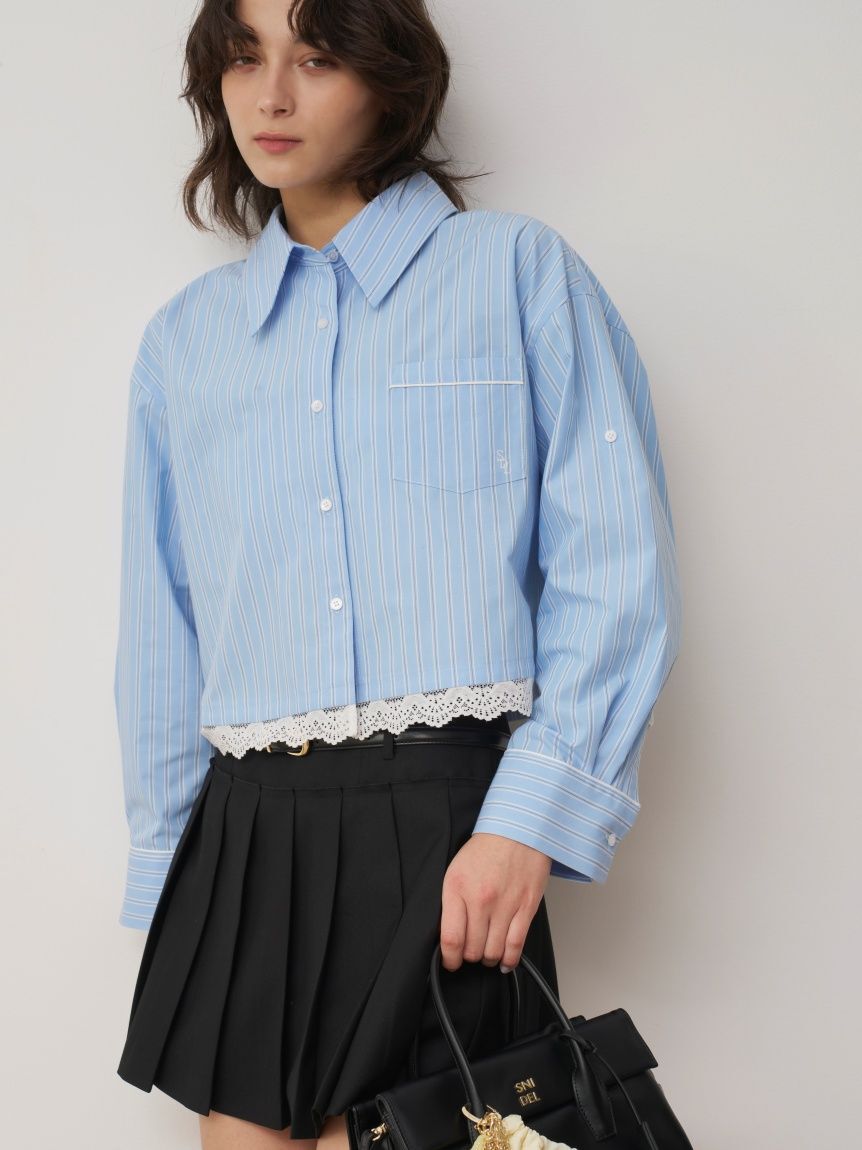 SNIDEL「ベルトセットプリーツミニスカショーパン」|その他|