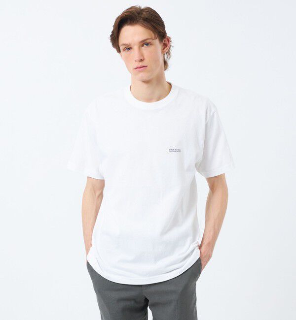 MACKINTOSH PHILOSOPHY「【WEB&一部店舗限定】5.6oz クルーネックロゴTシャツ」|Tシャツ・カットソー|ホワイト