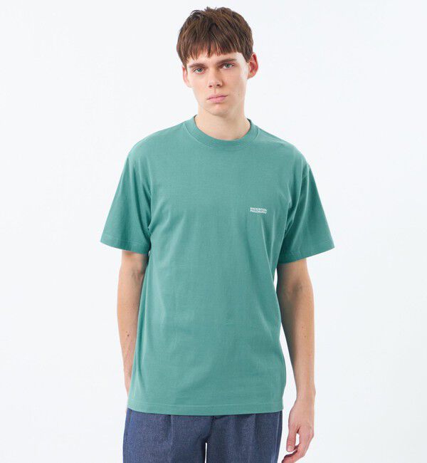 MACKINTOSH PHILOSOPHY「【WEB&一部店舗限定】5.6oz クルーネックロゴTシャツ」|Tシャツ・カットソー|ライトグリーン