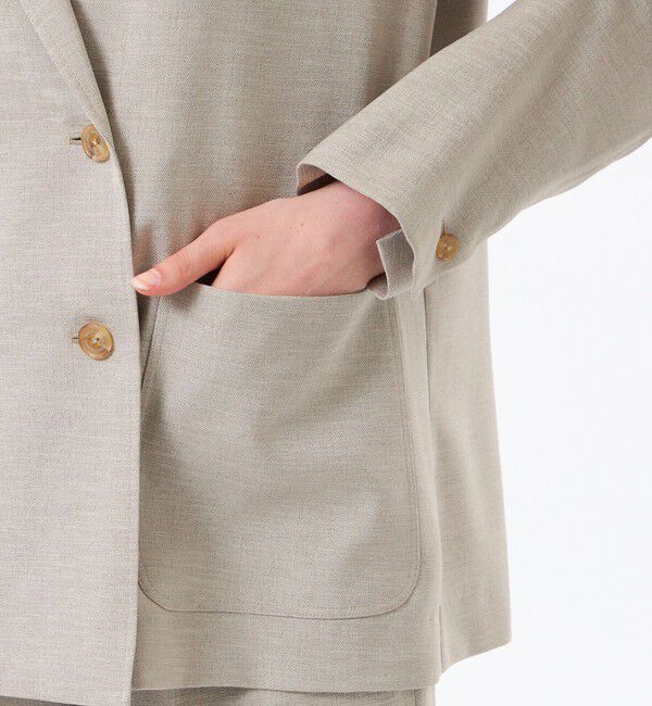 MACKINTOSH PHILOSOPHY「【WEB&一部店舗限定】ドライタッチオックスジャケット」|テーラードジャケット|