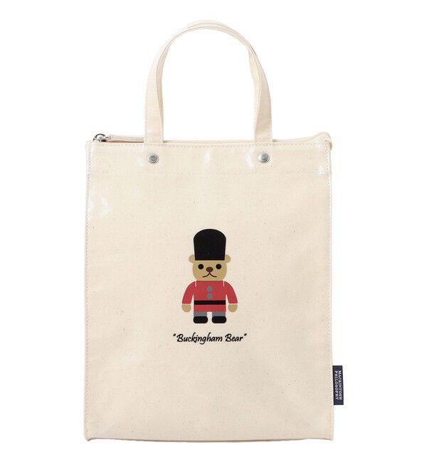 MACKINTOSH PHILOSOPHY「【Buckingham Tote（バッキンガムトート）】バッキンガムベア」|トートバッグ|ホワイト