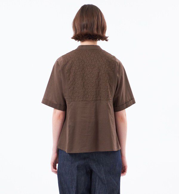 MACKINTOSH PHILOSOPHY「＜CRANWELL SHIRTS＞フラワーレース」|シャツ・ブラウス|