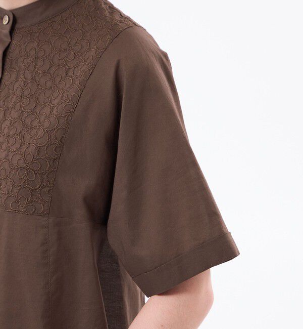 MACKINTOSH PHILOSOPHY「＜CRANWELL SHIRTS＞フラワーレース」|シャツ・ブラウス|