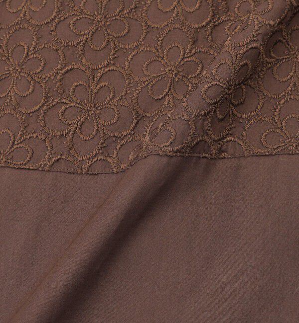 MACKINTOSH PHILOSOPHY「＜CRANWELL SHIRTS＞フラワーレース」|シャツ・ブラウス|