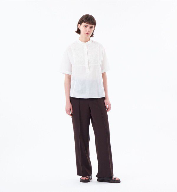 MACKINTOSH PHILOSOPHY「＜CRANWELL SHIRTS＞フラワーレース」|シャツ・ブラウス|