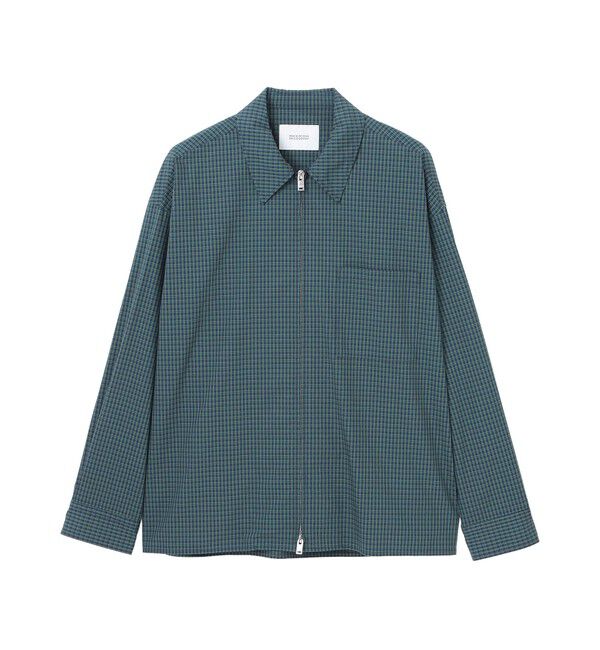 MACKINTOSH PHILOSOPHY「【WEEKENDER】オーバーシャツハリントン ガングラブ/ブラックウォッチ」|ブルゾン・スタジャン|グリーン3