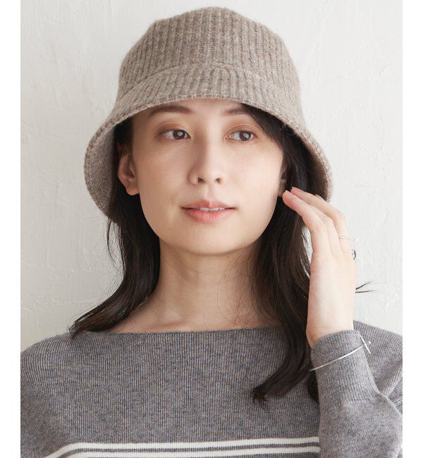 ikka「リブニットサーモバケットハット」|その他|