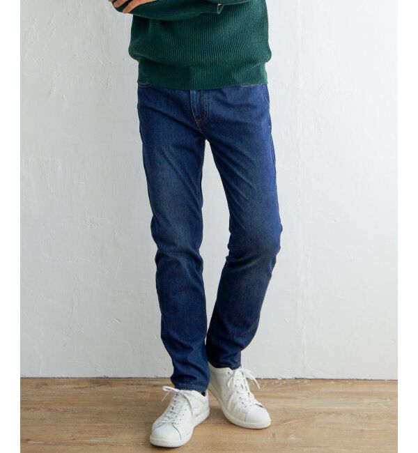 ikka「EASYSTRETCH DENIM イージーストレッチ デニムパンツ」|その他|ネイビー