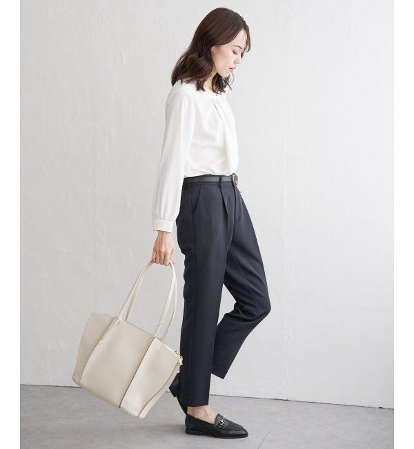IKKA LOUNGE「ウォッシャブルテーパードパンツ」|その他|