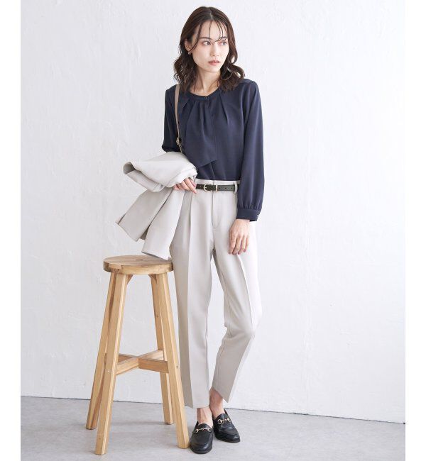 IKKA LOUNGE「ウォッシャブルテーパードパンツ」|その他|