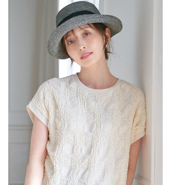 ikka「雑材ソフトブリムアップハット」|その他|