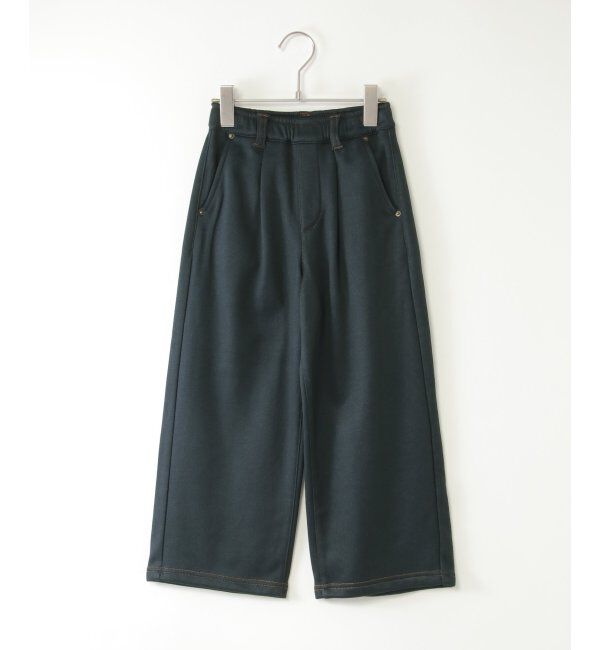 ikka kids「GOKU楽パンツ 裏シャギーワイド（120~160cm）」|その他|ネイビーブルー
