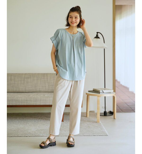 ikka「【雑誌InRed6月号掲載】ベルクロダブルベルトサンダル」|サンダル|