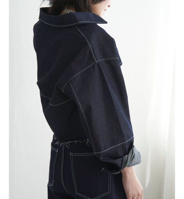 VENCE share style「リジットデニムショートジャケット」|その他|