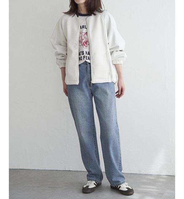 VENCE share style「ダンボールポンチノーカラージャケット」|その他|