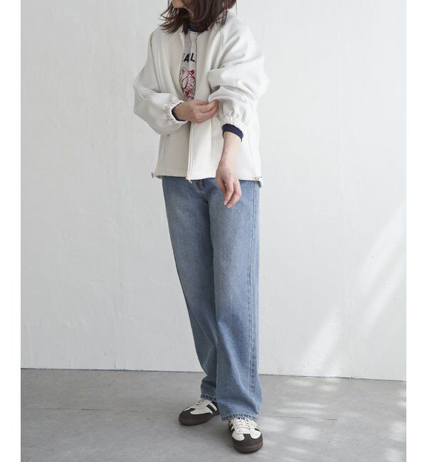 VENCE share style「ダンボールポンチノーカラージャケット」|その他|