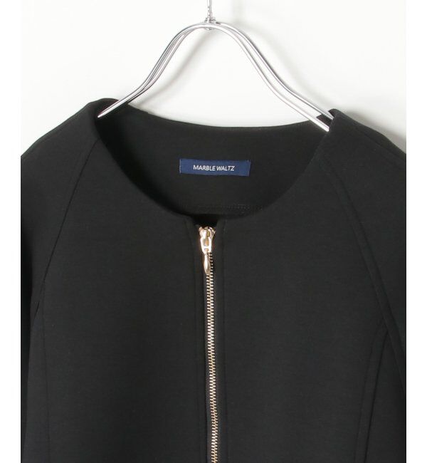 VENCE share style「ダンボールポンチノーカラージャケット」|その他|