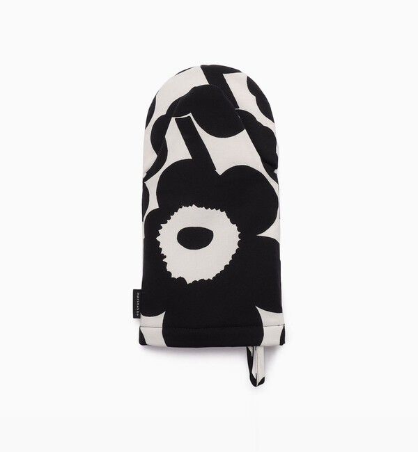 Marimekko「Pieni Unikko ミトン」|その他|ブラック&times;ホワイト