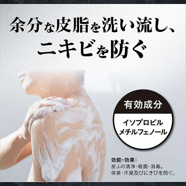  「エージーデオ24 薬用メンズボディクレンズ 本体/リフレッシュシトラス (490mL)」|ボディクレンジング|