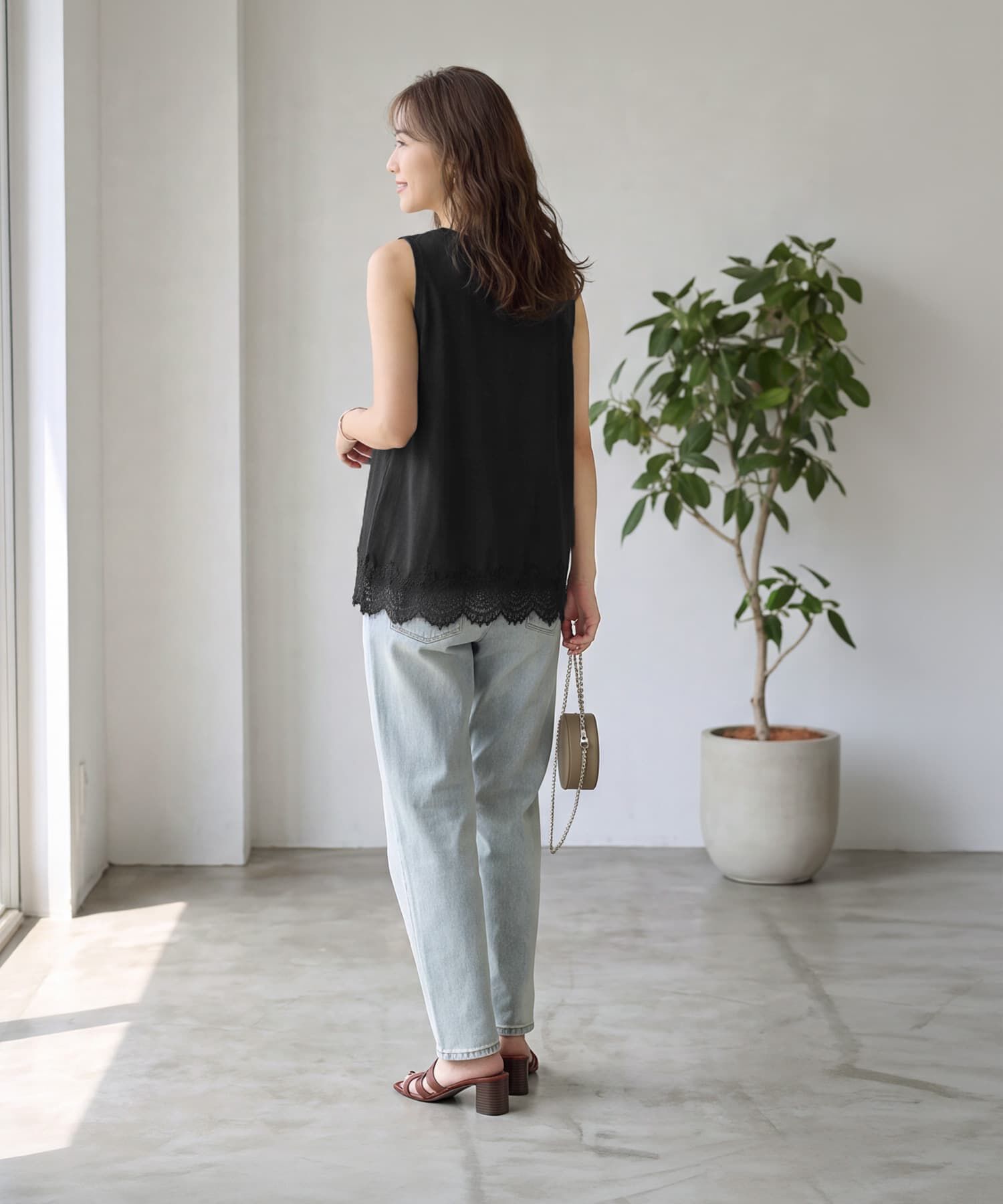 STYLE DELI「【selection】裾から出せるレースタンクトップ」|タンクトップ|