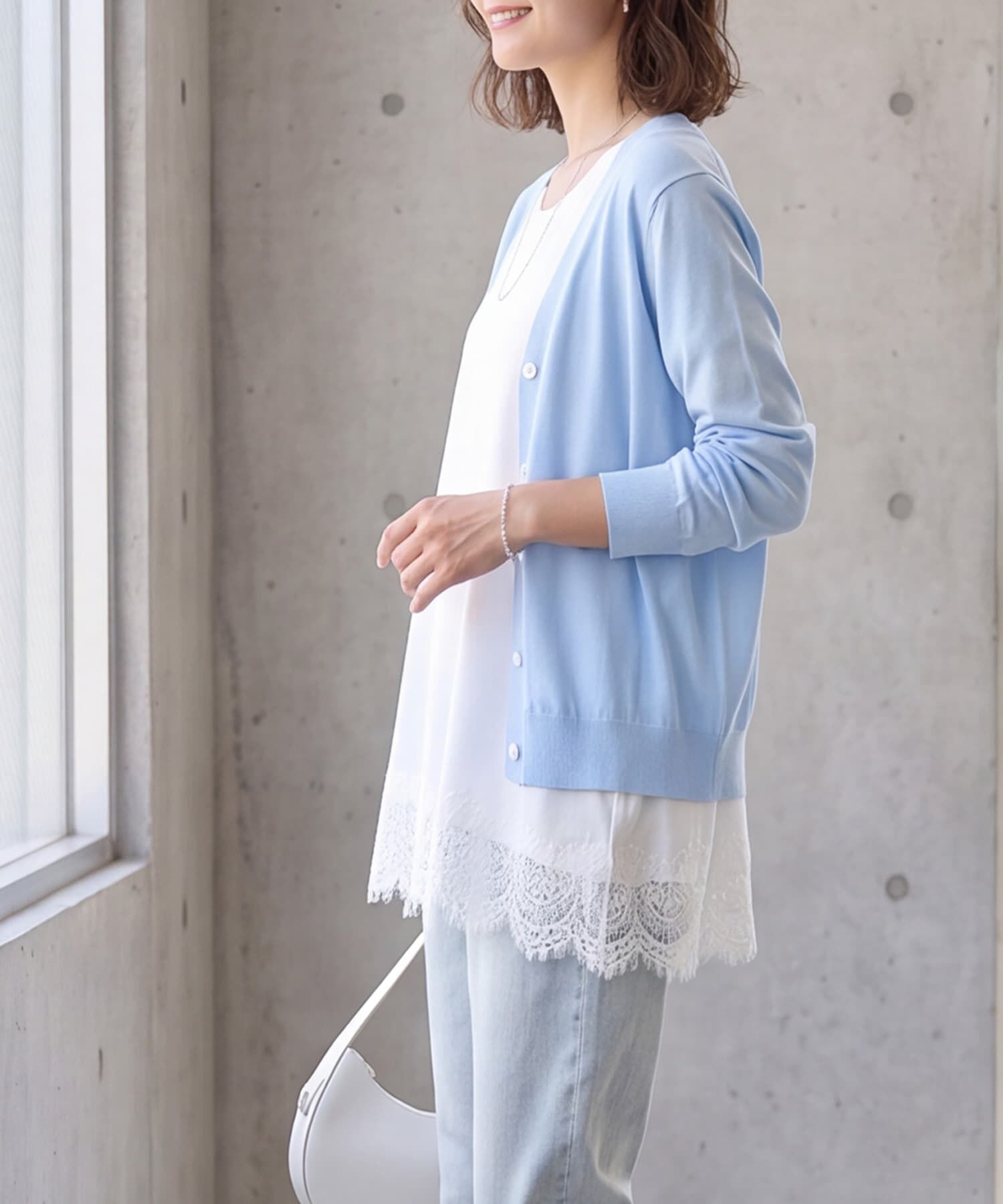 STYLE DELI「【selection】裾から出せるレースタンクトップ」|タンクトップ|