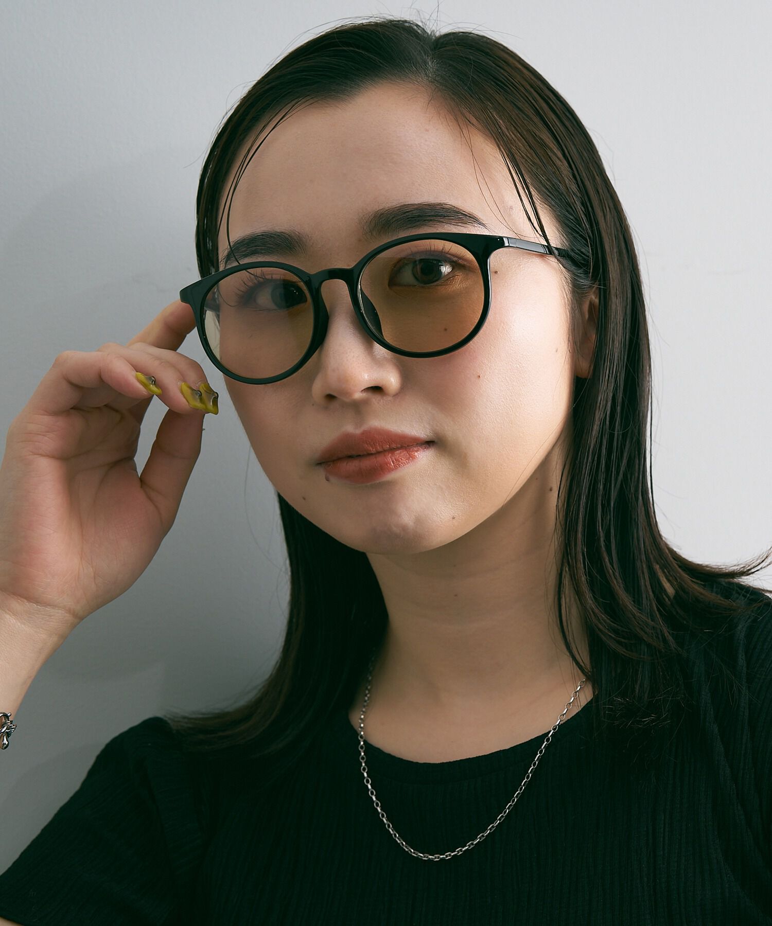  「ボストン型 サングラス 軽量 UVカット 紫外線対策 クリア ベージュ べっ甲 ブラック」|サングラス|