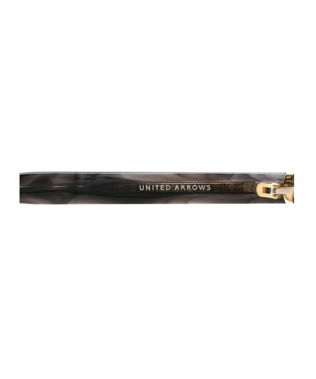  「Zoff | UNITED ARROWS ウェリントン型 サングラス クリアフレーム UVカット ズレ防止 ユナイテッドアローズ」|サングラス|