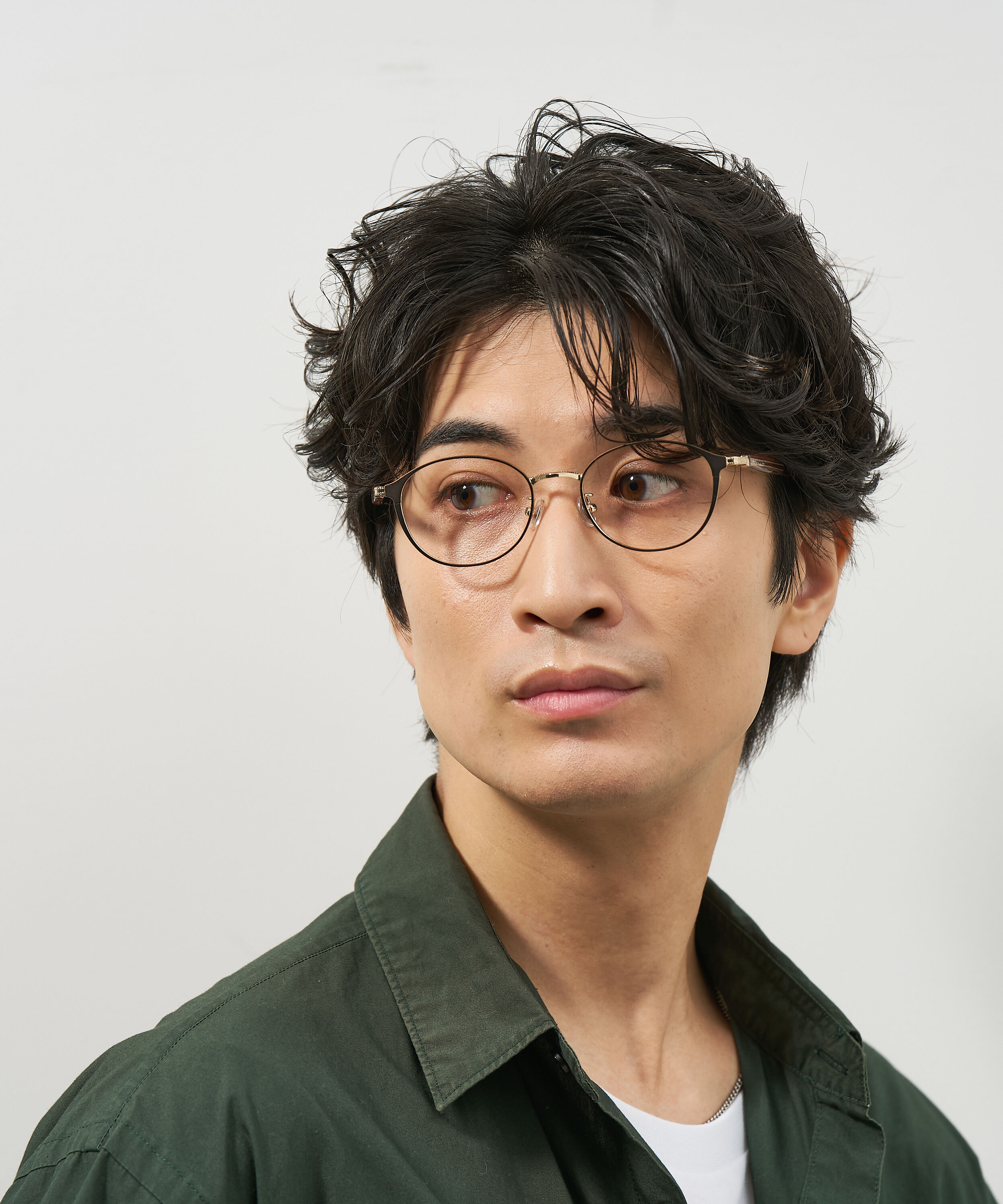  「オーバル型 メガネ｜上品で高級感のある 大人可愛いメガネ フェミニン レンズ交換券付き STANDARD MUSE」|メガネ|
