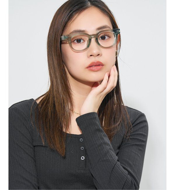  「Zoff｜JOURNAL STANDARD relume ウェリントン メガネ 太縁メガネ ジャーナルスタンダード レンズ交換券付」|メガネ|