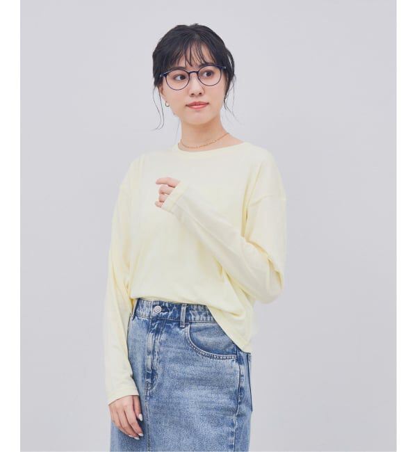  「ボストン型 メガネ｜クリアカラー｜伊達メガネ 度付きメガネ｜ユニセックス  レンズ交換券付」|メガネ|濃ブルー