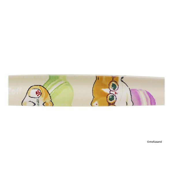  「Zoff｜mofusand メガネ XSｻｲｽﾞ | モフサンド [CASUALモデル] 伊達・度付き眼鏡  レンズ交換券付」|メガネ|