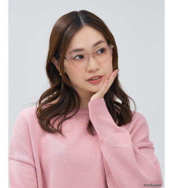  「Zoff｜mofusand メガネ XSｻｲｽﾞ | モフサンド [CASUALモデル] 伊達・度付き眼鏡  レンズ交換券付」|メガネ|