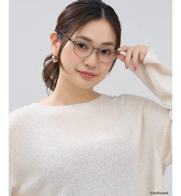  「Zoff｜mofusand メガネ XSｻｲｽﾞ | モフサンド [CASUALモデル] 伊達・度付き眼鏡  レンズ交換券付」|メガネ|