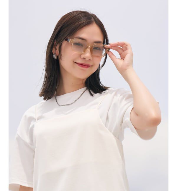  「TREND SUNGLASSES ウェリントン型 サングラス | 」|サングラス|ブラウン