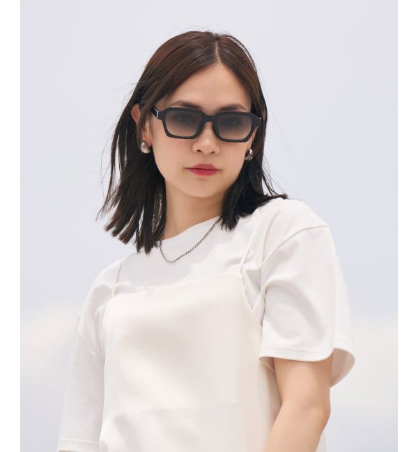 「TREND SUNGLASSES ウェリントン型 サングラス | 」|サングラス|黒3