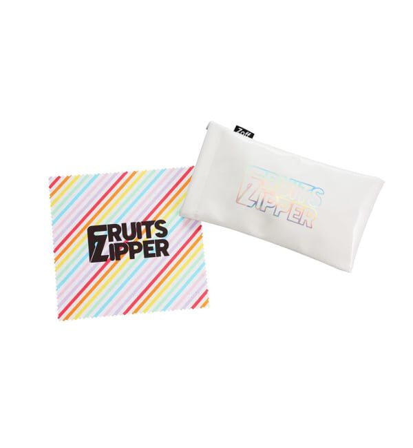  「Zoff｜FRUITS ZIPPER [鎮西寿々歌(ちんぜい すずか)ﾓﾃﾞﾙ] メガネ | フルーツジッパー 眼鏡 レンズ交換券付」|メガネ|
