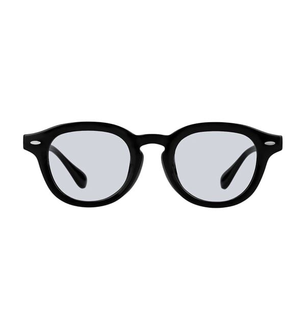  「【WEB限定】SUNCUTGlasses/UV100%CUT ウェリントン型サングラス | カラーレンズ 太縁 紫外線対策 UVカット」|サングラス|