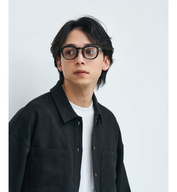  「【WEB限定】SUNCUTGlasses/UV100%CUT ウェリントン型サングラス | カラーレンズ 太縁 紫外線対策 UVカット」|サングラス|