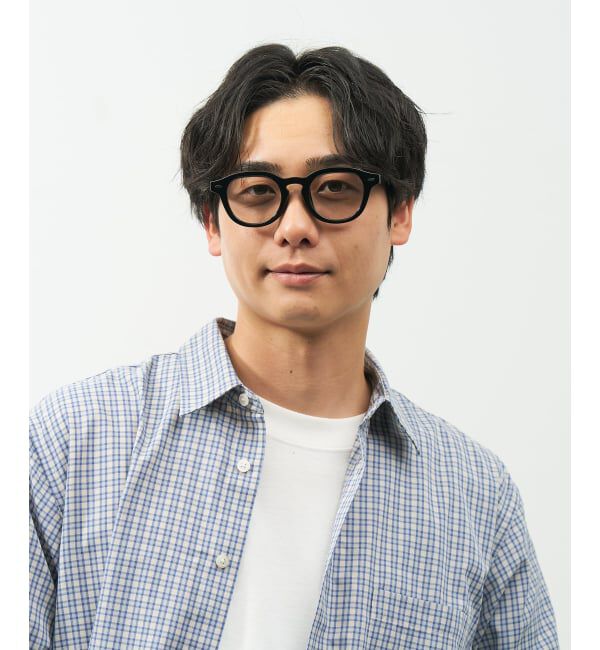  「【WEB限定】SUNCUTGlasses/UV100%CUT ウェリントン型サングラス | カラーレンズ 太縁 紫外線対策 UVカット」|サングラス|
