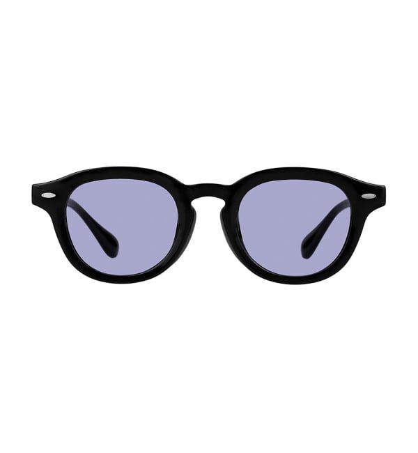  「【WEB限定】SUNCUTGlasses/UV100%CUT ウェリントン型サングラス | カラーレンズ 太縁 紫外線対策 UVカット」|サングラス|