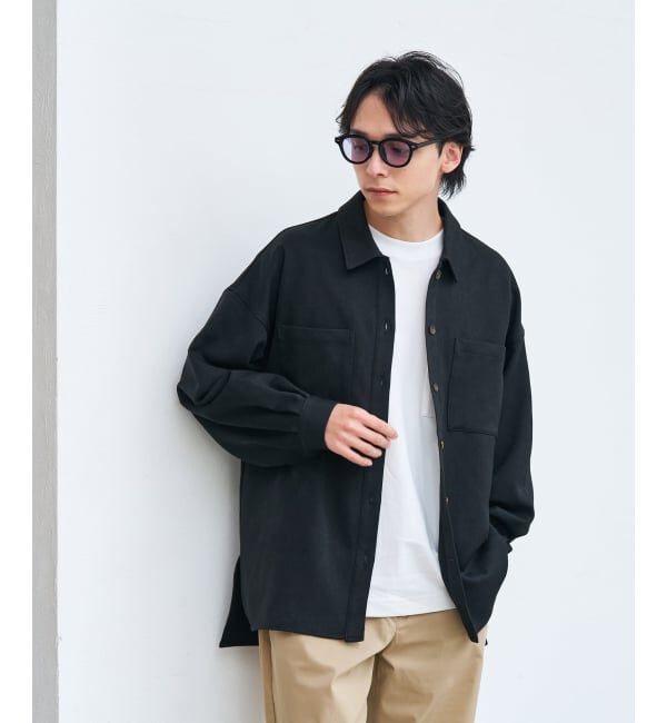  「【WEB限定】SUNCUTGlasses/UV100%CUT ウェリントン型サングラス | カラーレンズ 太縁 紫外線対策 UVカット」|サングラス|