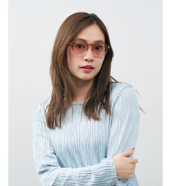  「SUNCUTGlasses/UV100%CUT TREND SUNGLASSES ボストン型 サングラス | カラーレンズ 紫外線対策 UVカット」|サングラス|