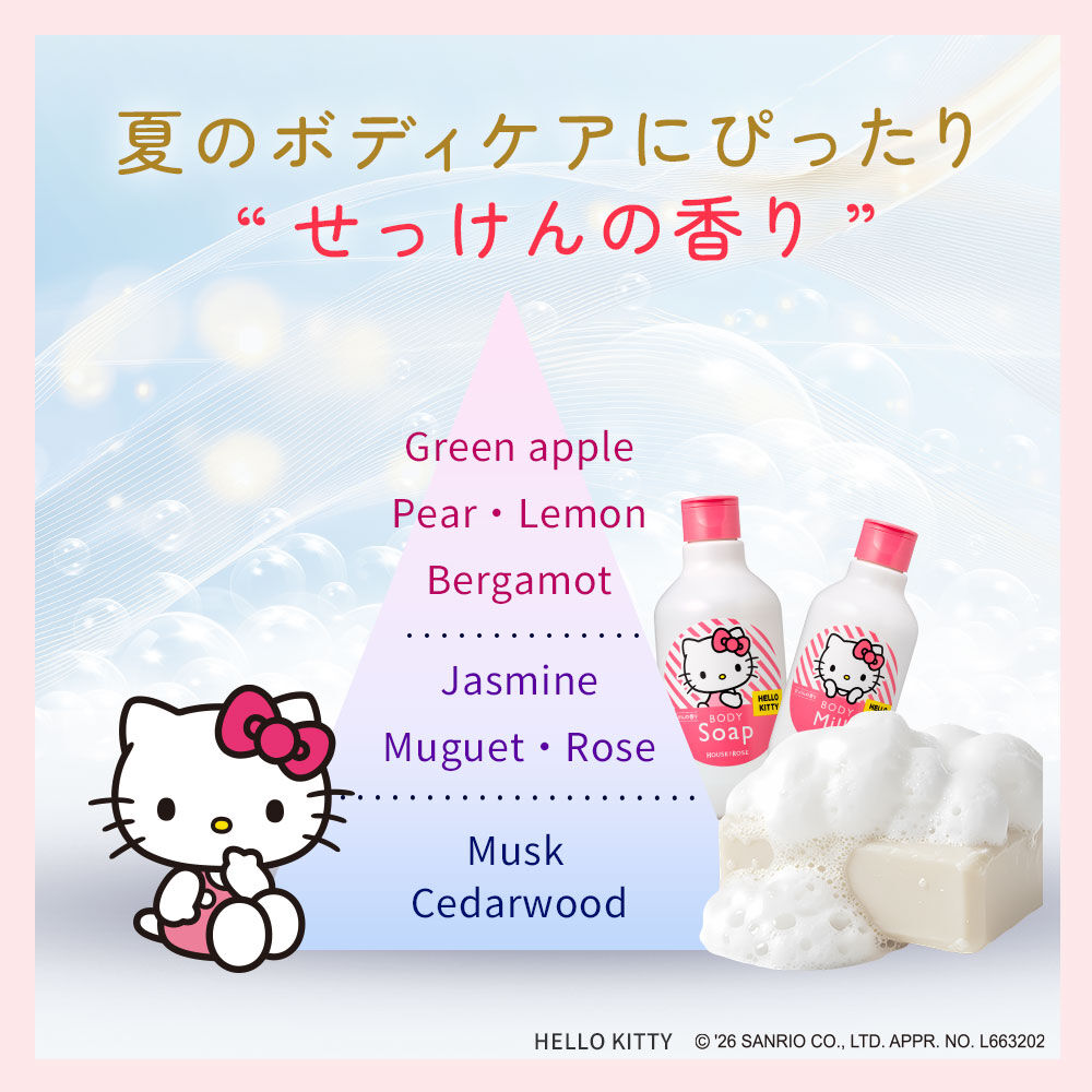  「ボディミルク KT （せっけんの香り）　200mL」|ボディ保湿|