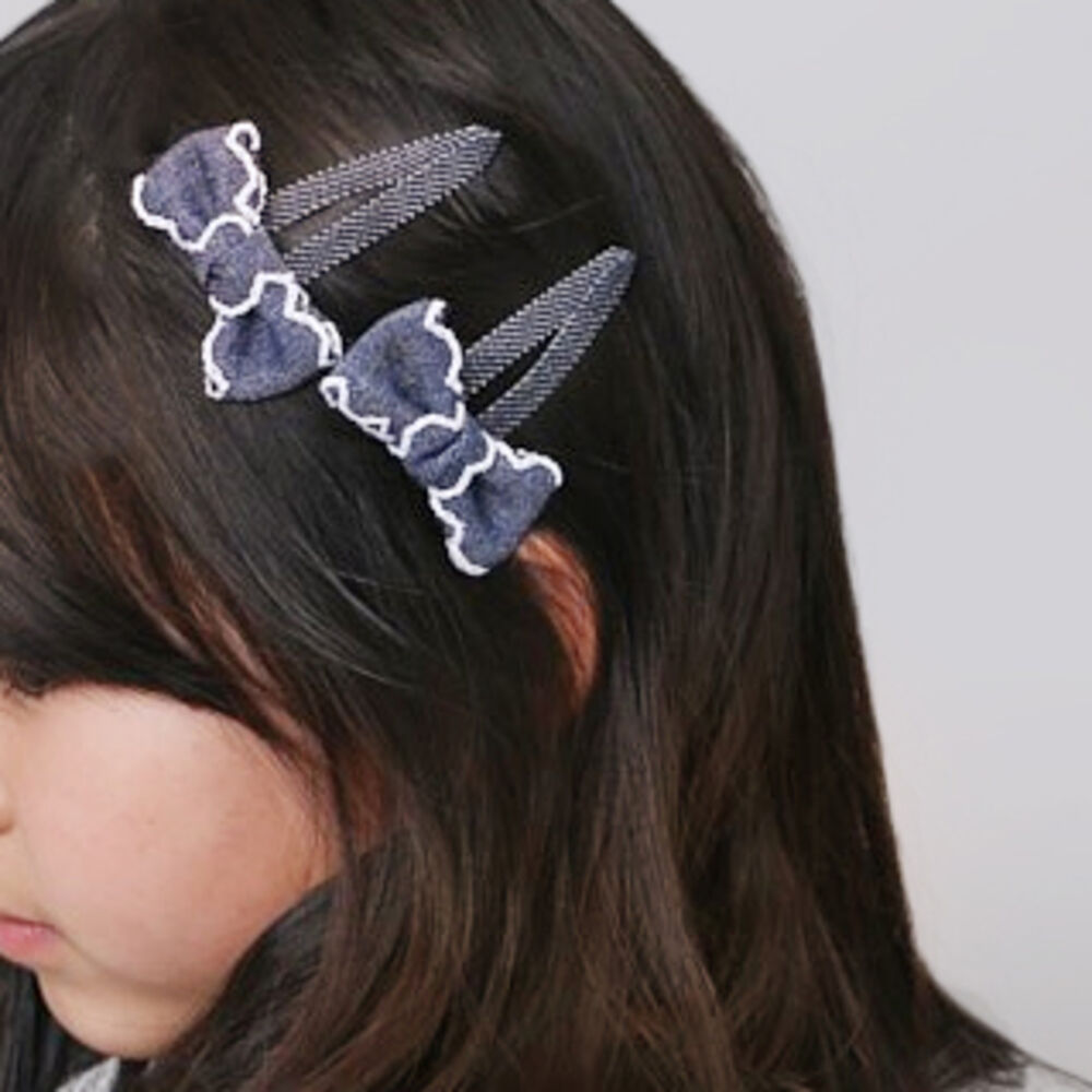 BACKYARD FAMILY「RORA ヘアクリップ 通販 ローラ ジャスミン パッチンピン パッチンどめ パッチン留め」|その他|ブルー2
