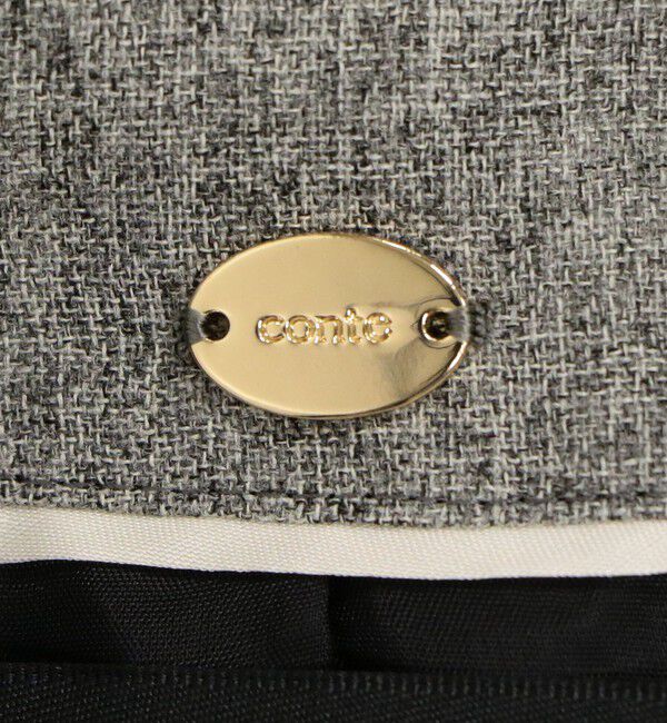 conte「＜conte＞メランジ ノーカラージャケット」|ノーカラージャケット|