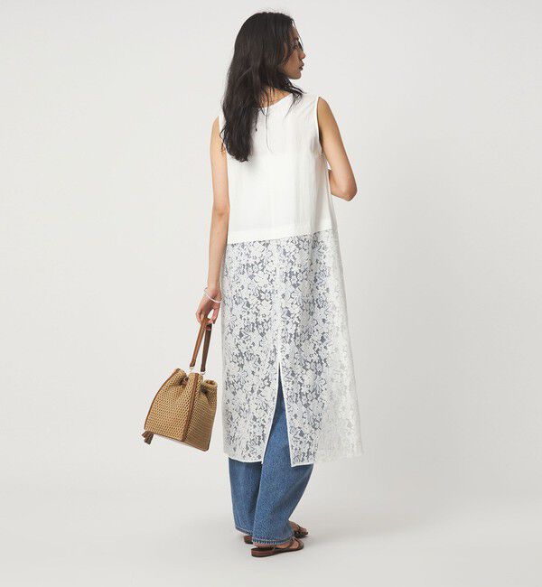 UNITED ARROWS green label relaxing「レース ドッキング ワンピース」|ワンピース|