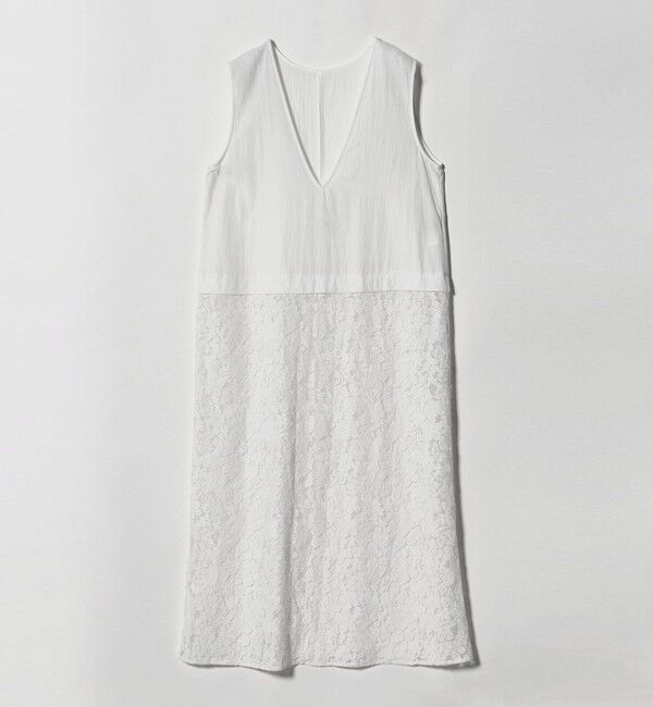 UNITED ARROWS green label relaxing「レース ドッキング ワンピース」|ワンピース|
