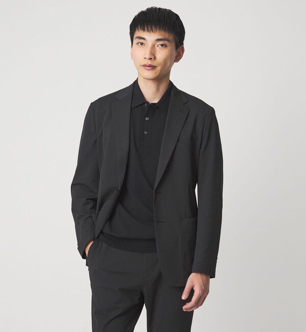 UNITED ARROWS green label relaxing「A+ プレーン 18G 半袖ニット ポロシャツ -ウォッシャブル-」|ポロシャツ|