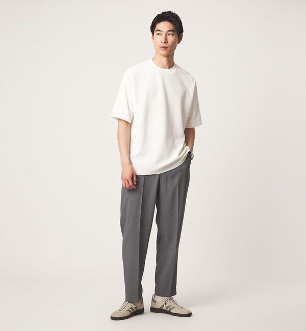 UNITED ARROWS green label relaxing「Somarti ワッフル クルーネック 半袖 Tシャツ -遮熱・UVカット・吸水速乾-」|Tシャツ・カットソー|