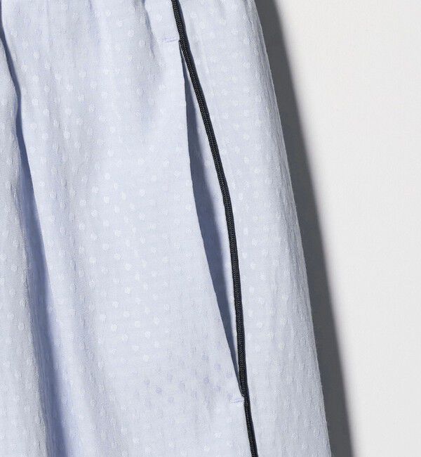 BEAUTY&YOUTH UNITED ARROWS「ドット パイピング ワイド イージーパンツ ウォッシャブル/ライナー」|その他|